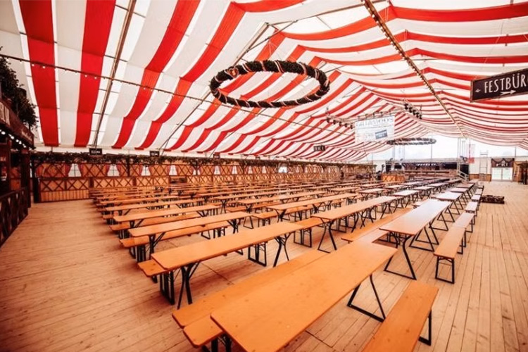 Biergarnituren nuss
