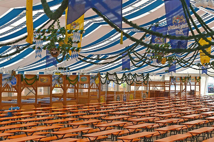 Biergarnituren ocker