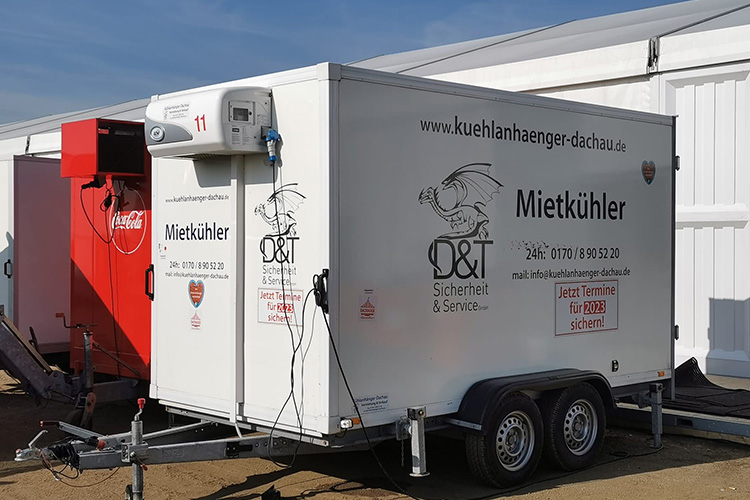 Kühlanhänger Tandem Plus