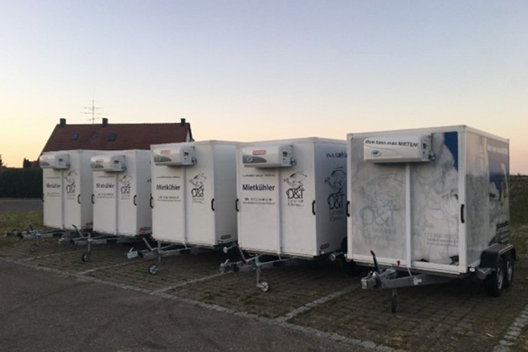 Tiefkühlanhänger Tandem