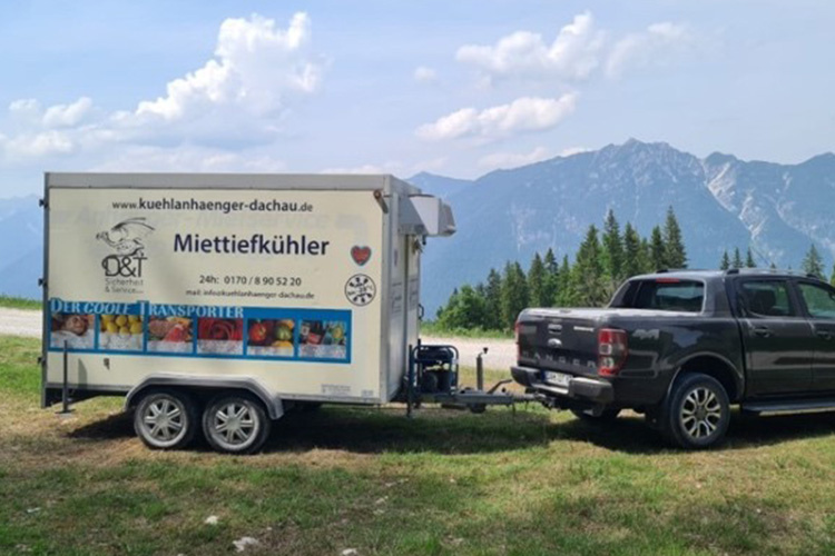 Tiefkühlanhänger Tandem Plus
