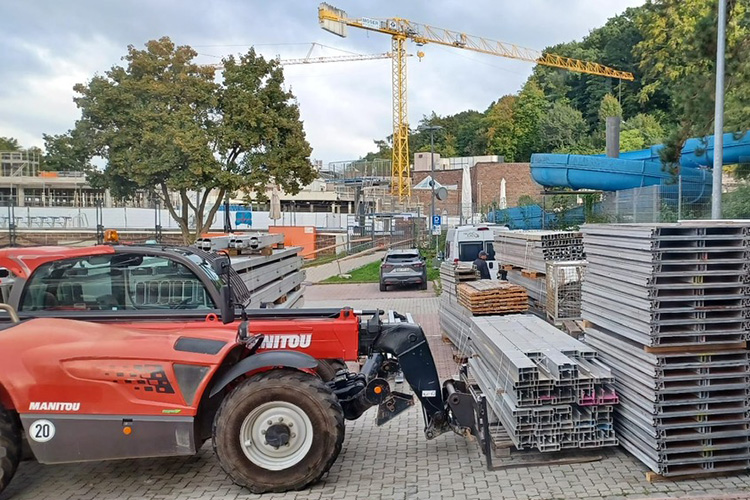 Staplerarbeiten
