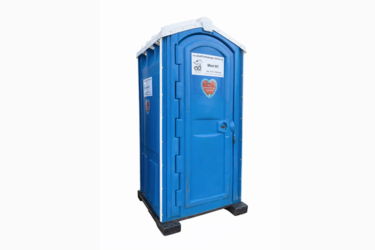 Toilettenkabine